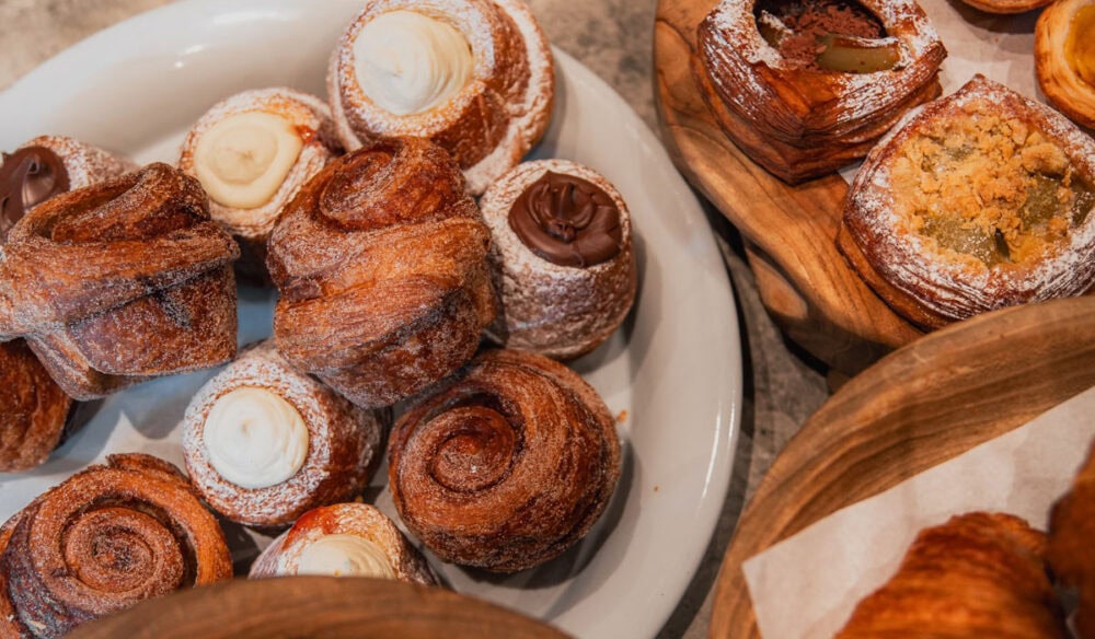 pastries on offer at Fourth Hill Providore