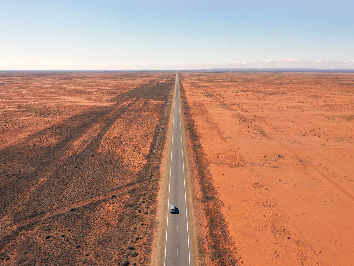 rugged landscape in Broken Hill