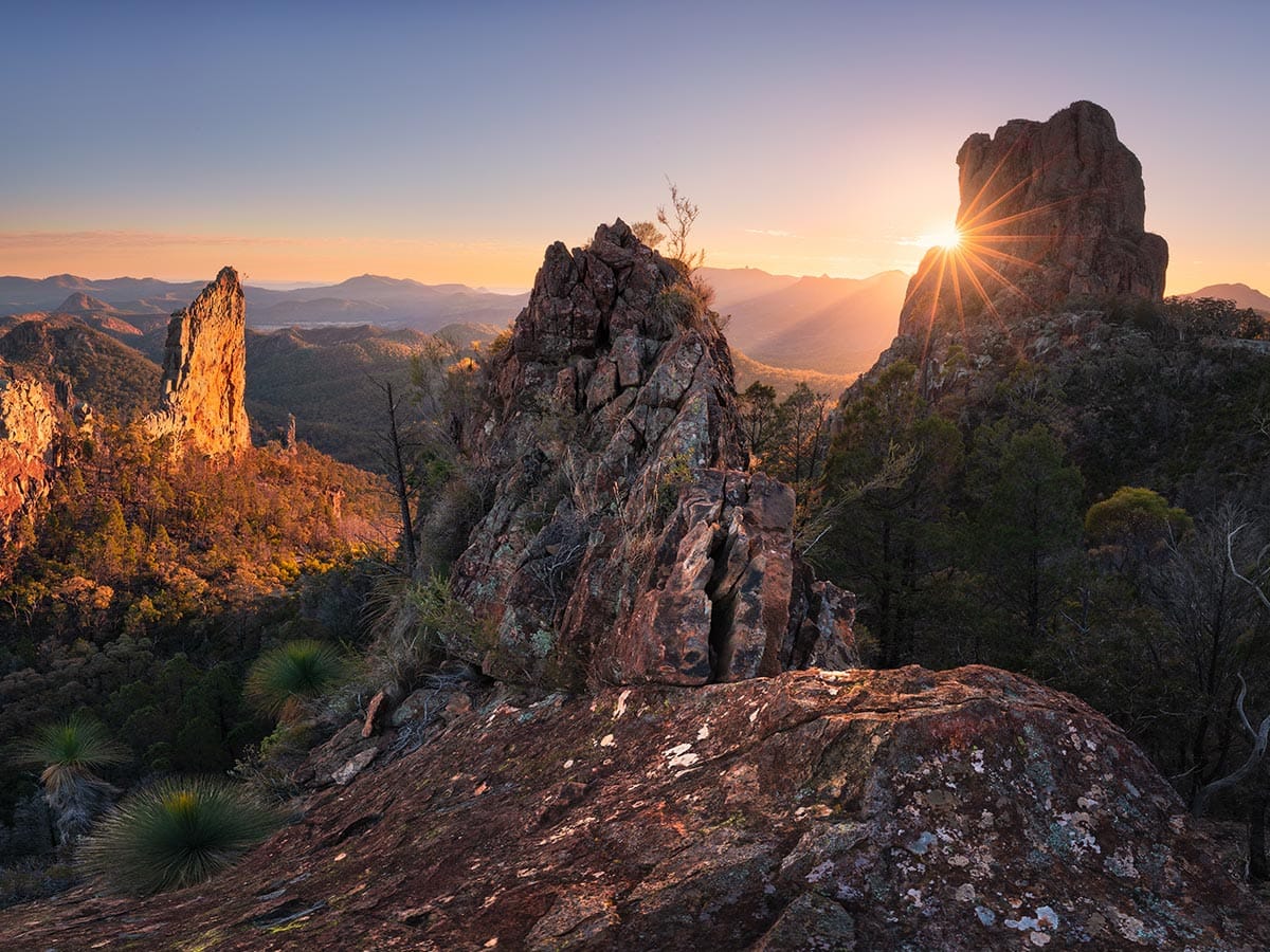 Breadknife and Grand High Tops Walk Warrumbungle